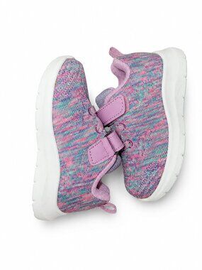 COODO Toddler Girls Pink Knit Running Sneakers Size 5 New in Box